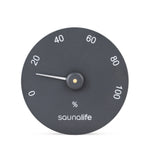 Load image into Gallery viewer, SaunaLife SaunaGear Hygrometer Hygrometer, Round, Black
