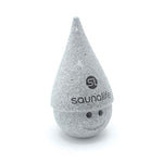Load image into Gallery viewer, Soapstone Sauna Gnome with Cone Hat, Black Logo
