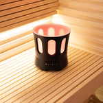 Load image into Gallery viewer, SaunaLife SaunaZone Bluetooth Speaker &amp; Sauna Bucket w/ Lights

