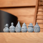Load image into Gallery viewer, SaunaLife Stoney and Friends Stone Sauna Gnomes, 6 Pack
