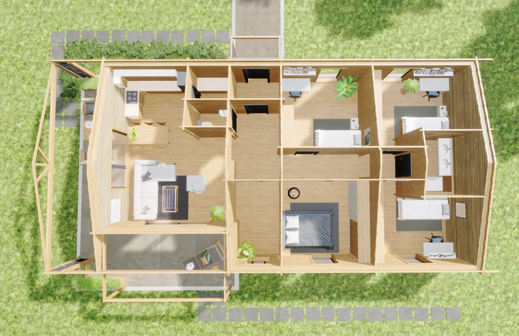 TAIGA - 4 Bedroom Home