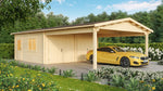 Load image into Gallery viewer, Double Garage and Carport Erki 70

