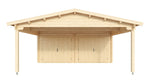 Load image into Gallery viewer, Double Garage and Carport Erki 70
