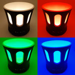 Load image into Gallery viewer, SaunaLife SaunaZone Bluetooth Speaker &amp; Sauna Bucket w/ Lights
